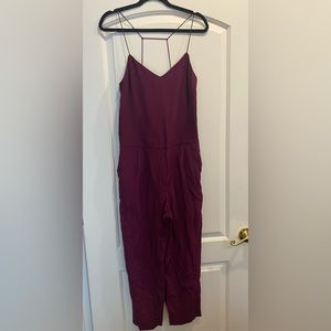 J. Crew Plum Jumpsuit